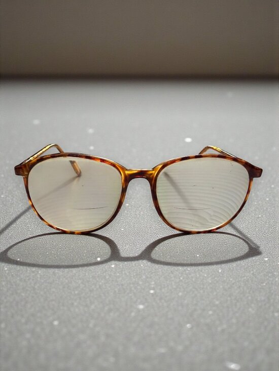 Vintage Girard 5966 Tortoise Eyeglass Frames France 53-17-135 Retro Optical main image 11